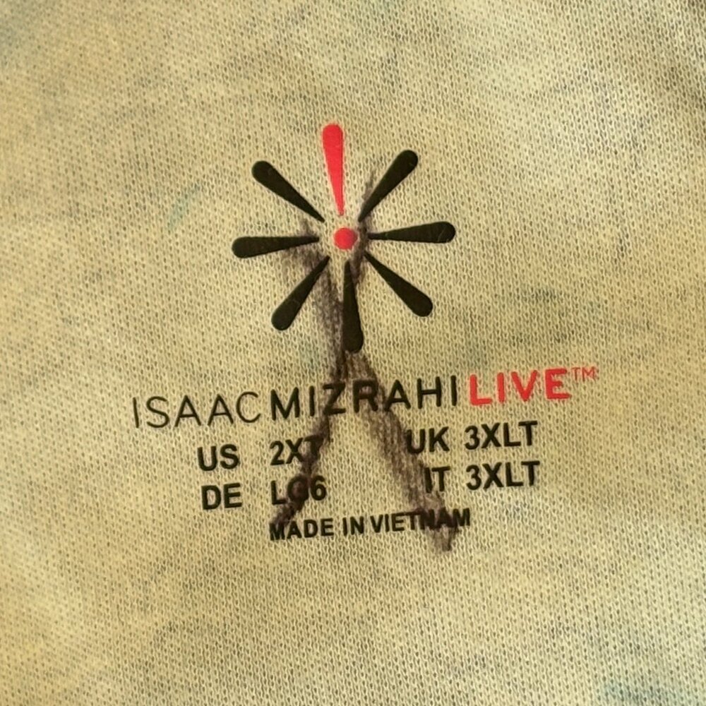 Isaac Mizrahi Live! long-sleeved, long cotton floral dress, 2 roomy pockets, 2XL - Picture 7 of 8